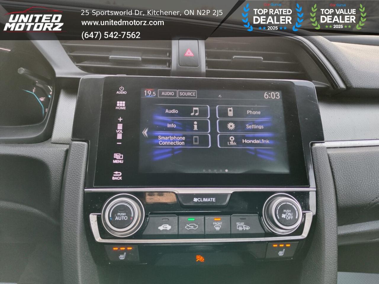 2016 Honda Civic LX Cpe~SAFETY CERTIFIED~ONE OWNER~Apple Carplay~ Photo