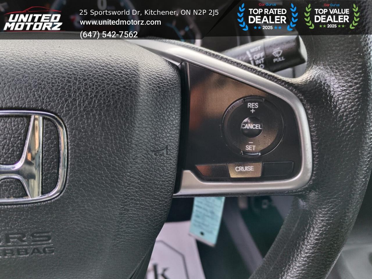 2016 Honda Civic LX Cpe~SAFETY CERTIFIED~ONE OWNER~Apple Carplay~ Photo