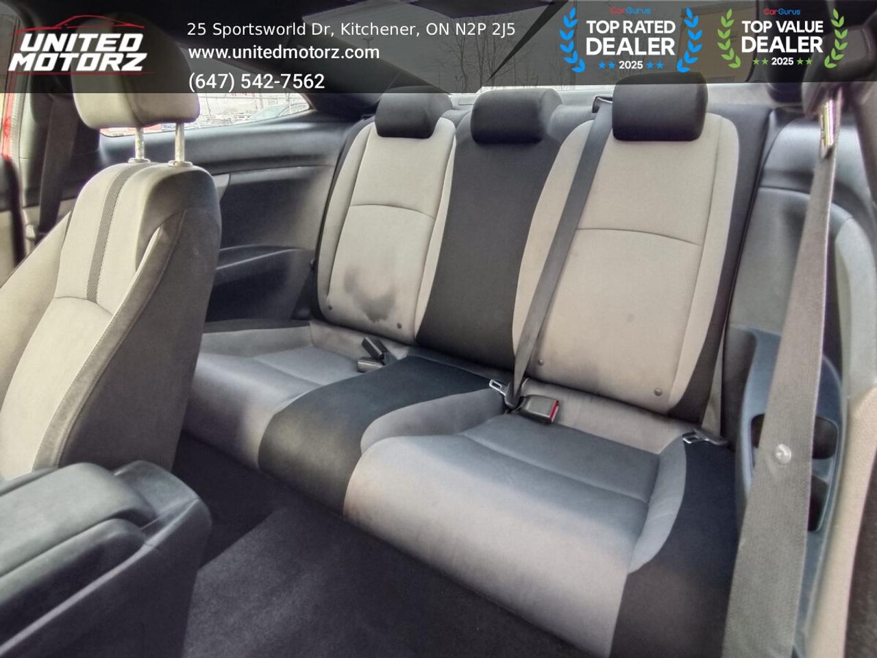 2016 Honda Civic LX Cpe~SAFETY CERTIFIED~ONE OWNER~Apple Carplay~ Photo