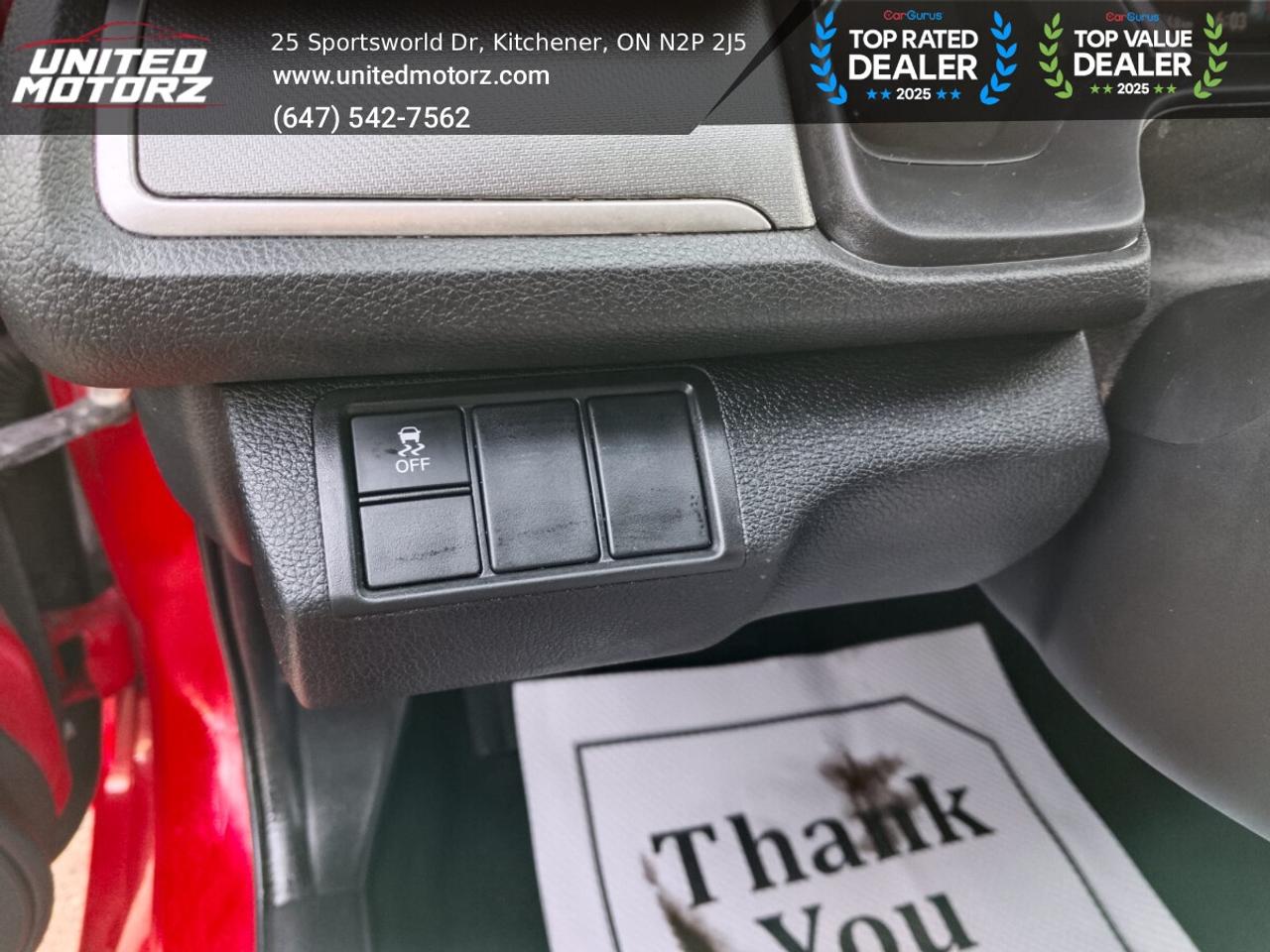 2016 Honda Civic LX Cpe~SAFETY CERTIFIED~ONE OWNER~Apple Carplay~ Photo