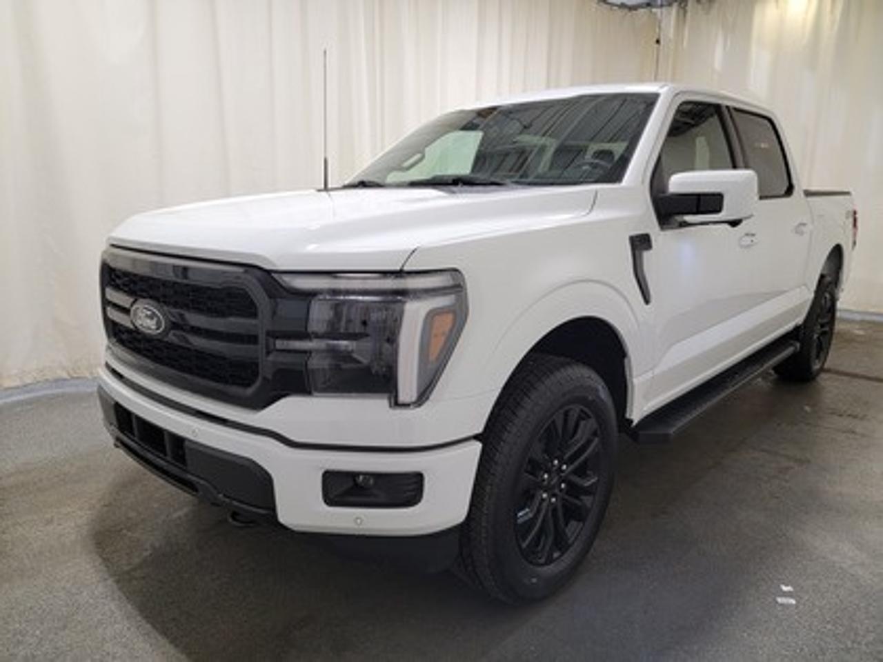 This all-new 2026 Ford F-150 Lariat is showcased in the elegant Oxford White. Equipped with the powerful 3.5L engine, it produces 400 horsepower and 500 lb-ft of torque. Paired with a 10-speed automatic transmission, this truck is built to deliver excellent fuel efficiency giving it a combined highway/city rating of 12.3L 100/km (23 miles per gallon).

Key Features:
Ford Co-Pilot360 Assist 2.0
Adaptive Cruise Control
360-Degreee Camera
Lane Centering Assist
Evasive Steering Assist
Front Parking Sensors
14 Speaker B&O Sound System
Connected Navigation
Remote Start System
Universal Garage Door Opener
Heated Steering Wheel
Memory Driver Seat
Heated And Ventilated Front Seats
Lariat Black Appearance Package
Tow/Haul Package

This vehicle comes with the All-Weather Packageready to take on any season!
Snow, rain, mud, or sunshinethis vehicle is built for it all! The All-Weather Package adds extra protection where it matters most, with premium mud flaps to shield your paint from road debris, all-weather floor mats to protect your interior from lifes messes, and Xpel paint protection to help guard against those infuriating rock chips. Drive with confidence, knowing your investment is protected from Regina's elements.

Bennett Dunlop Ford, proudly serving Regina for over 40 years, is conveniently located at 770 Broad Street. With over 3,500 Google reviews, our reputation reflects our commitment to providing a fast, easy, and enjoyable vehicle-buying experience. We eliminate the hassle with no admin or documentation fees, transparent upfront pricing that lets you shop with total confidence. But were more than just a dealershipwere driven to make a difference by supporting local community initiatives and events that matter to you. Visit Bennett Dunlop Ford today and experience why were Reginas trusted choice for quality vehicles, exceptional service, and a genuine commitment to driving change in our community!