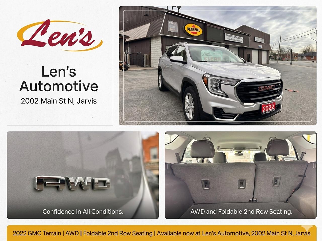 2022 GMC Terrain SLE, FULLY FINANCEABLE