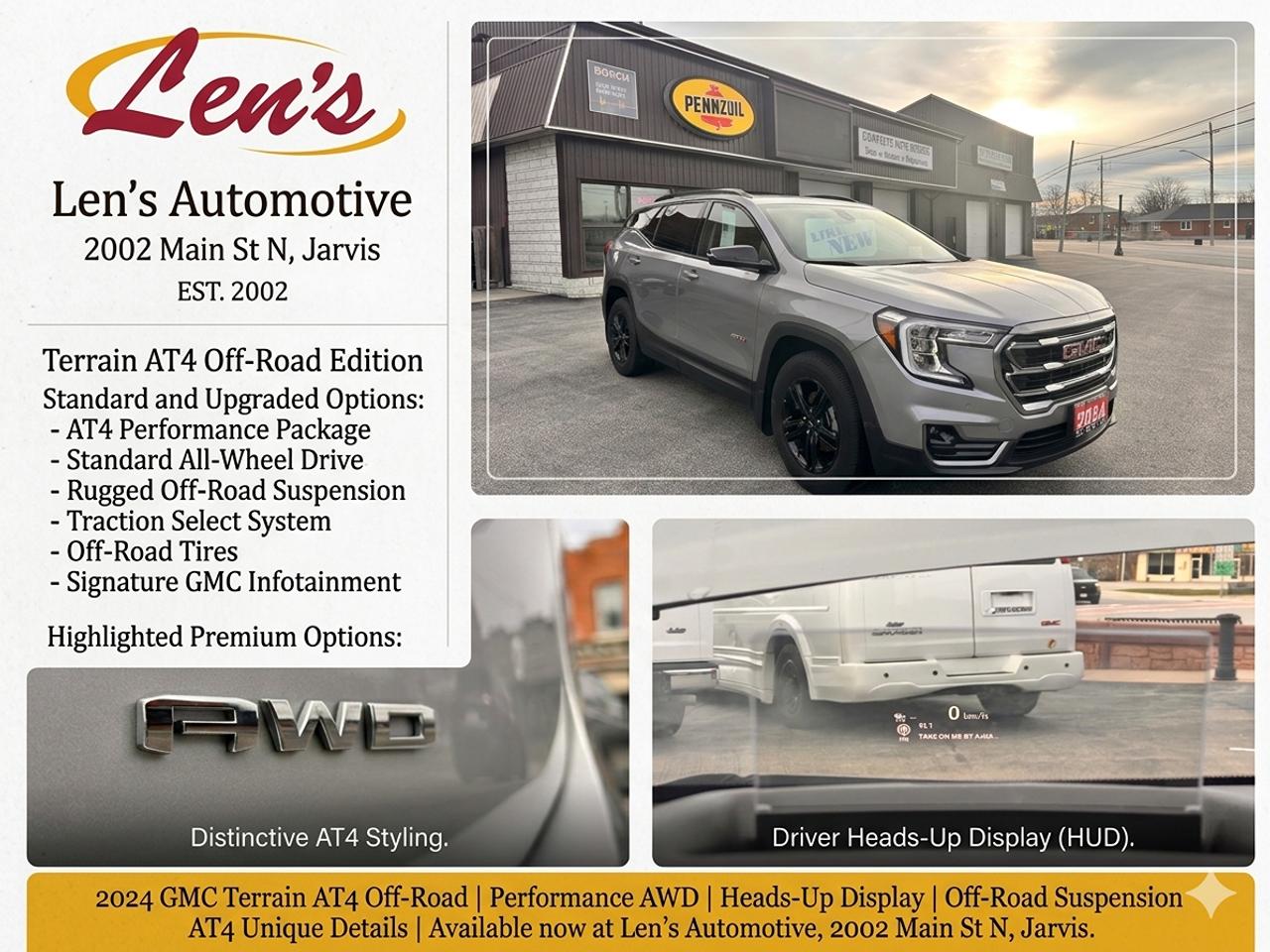 2024 GMC Terrain AT4, FULLY FINANCEABLE, LOW KM'S Photo
