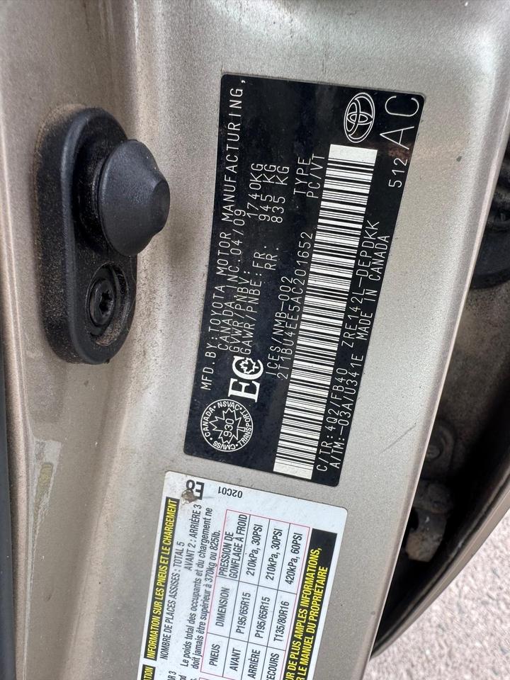 2010 Toyota Corolla CE Photo