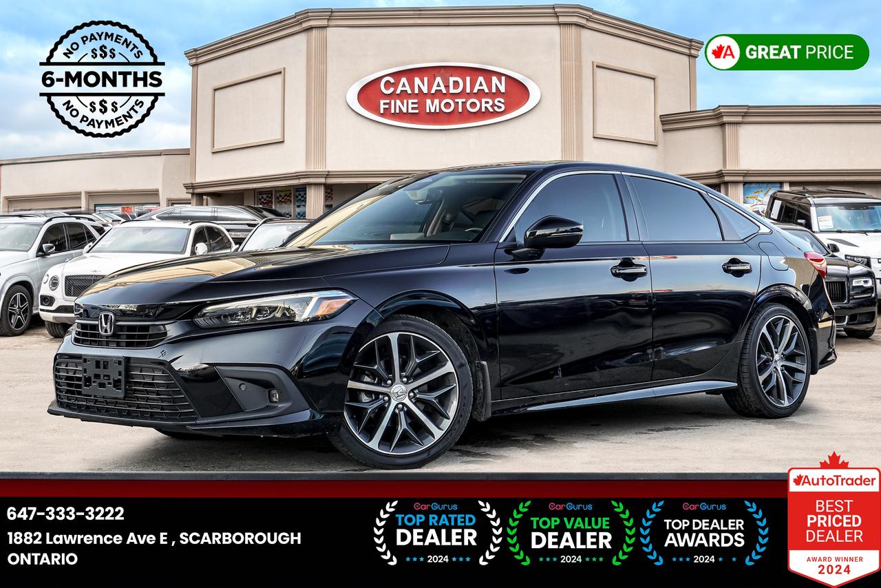 2024 Honda Civic Touring | ONE OWNER | NAVI | LEATHER SEAT | ROOF Photo
