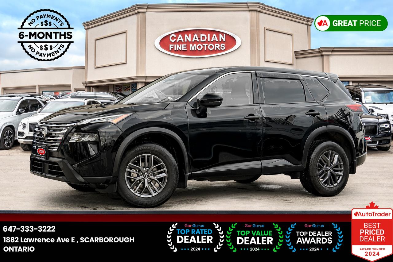 2024 Nissan Rogue S AWD | BSM | CAM | HEATED SEATS | LOW KM!! - Photo #1