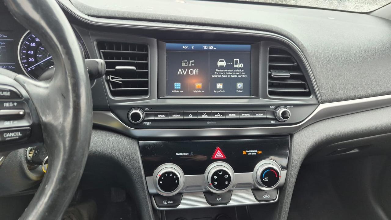 2019 Hyundai Elantra PREFERRED, AUTO, 4 CYL, 184KMS, CERTIFIED Photo
