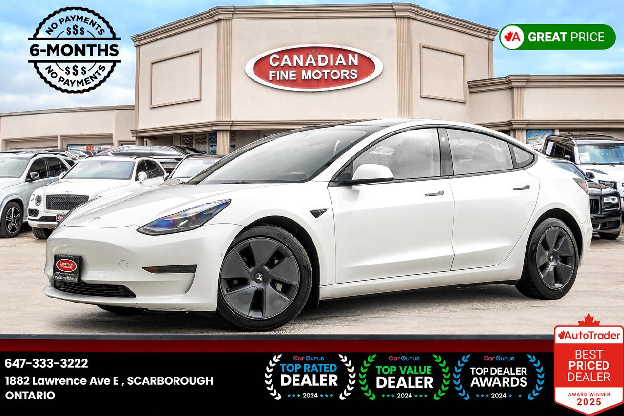 <p>ENJOY 6 MONTHS NO PAYMENT!!<br><br><br><br><br>TESLA INSPECTION AVAILABLE UPON REQUEST!!<br>***CARFAX VERIFIED UPON REQUEST***<br>,<br>WHITE OVER BLACK LEATHER INT,<br><br><br>NAVIGATION, PANORAMIC SUNROOF, HEATED SEATS, REAR, AIR CONDITIONING, CRUISE CTRL, CLIMATE CONTROL, TILT WHEEL, BACKUP CAMERA, BLUETOOTH, TRACTION CONTROL, AND MORE!<br><br><br>PRICE EXCLUDES ALL APPLICABLE TAXES AND LICENSING. ALL VEHICLES, UNLESS OTHERWISE SPECIFIED CAN BE CERTIFIED FOR AN ADDITIONAL COST OF $695. OTHERWISE AS PER REGULATIONS THE VEHICLE IS NOT CERTIFIED NOT DRIVABLE.<br><br><br>**PRICE ADVERTISED ONLINE HAS A $1500 FINANCE PURCHASING CREDIT, CASH PRICE MAY DIFFER. PLEASE CONTACT THE DEALER FOR MORE INFORMATION ON CASH PURCHASE. *DO NOT REFER TO CALCULATE MY PAYMENT TAB FOR CASH PURCHASE. **<br><br><br>***FINANCING AVAILABLE**DEFERRAL OPTION AVAILABLE UP TO 6 MONTHS (NO PAYMENTS FOR 6 MONTHS)**INTEREST NOT INCLUDED IN DEFERRAL & EXTRA SUBJECT TO O.A.C</p>