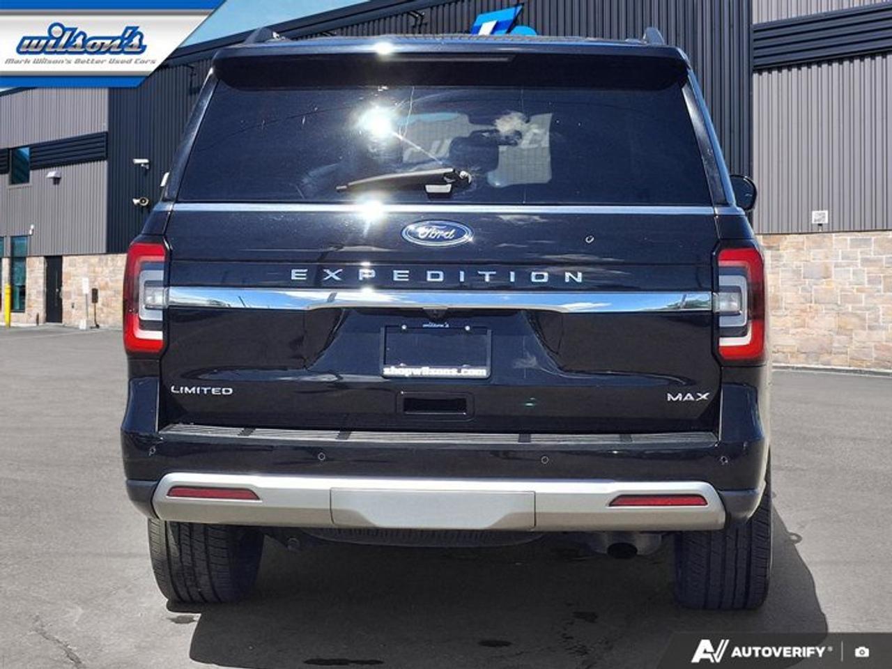 2022 Ford Expedition Limited Max | Leather | Nav | Pano Sunroof | B&O Audio | Cooled + Heated Seats and More ! Photo
