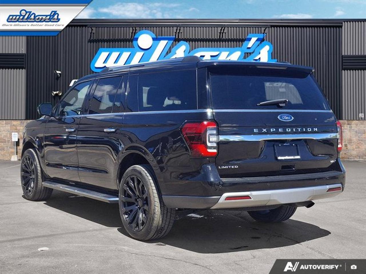 2022 Ford Expedition Limited Max | Leather | Nav | Pano Sunroof | B&O Audio | Cooled + Heated Seats and More ! Photo2