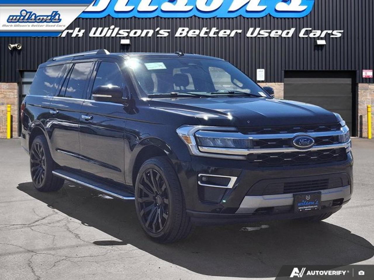 2022 Ford Expedition Limited Max | Leather | Nav | Pano Sunroof | B&O Audio | Cooled + Heated Seats and More ! Photo