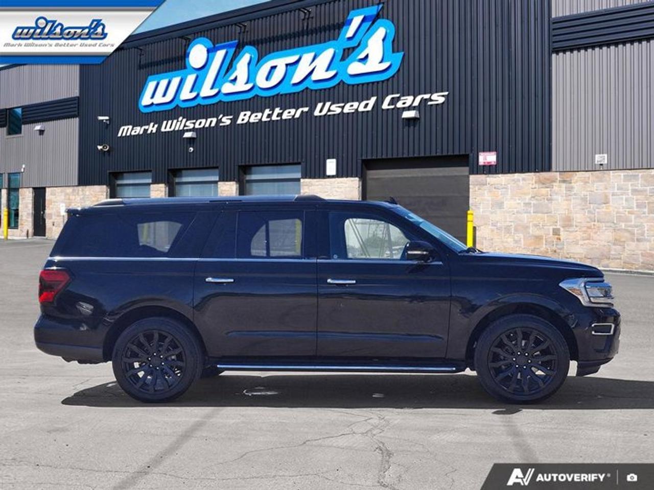 2022 Ford Expedition Limited Max | Leather | Nav | Pano Sunroof | B&O Audio | Cooled + Heated Seats and More ! Photo