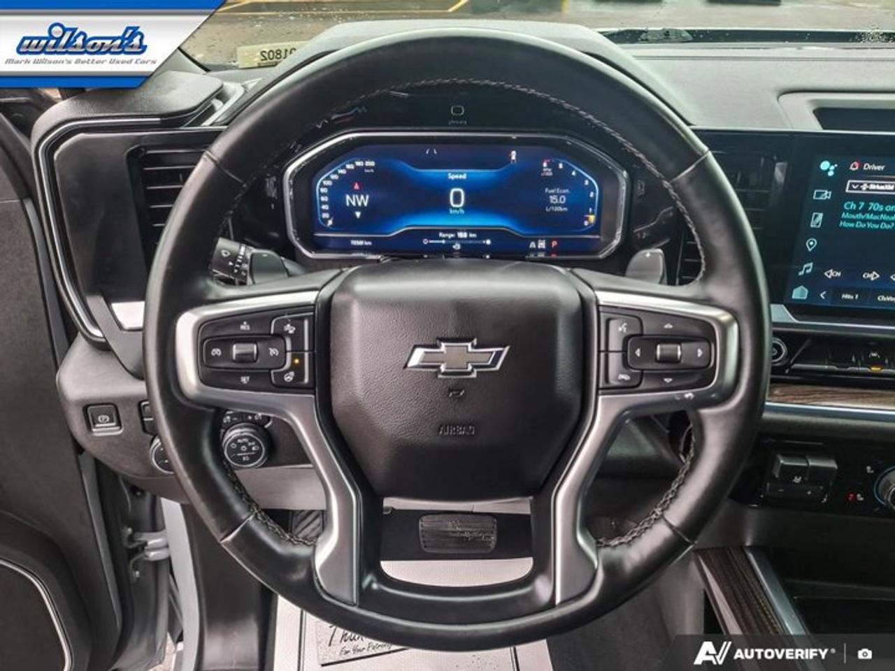 2024 Chevrolet Silverado 1500 RST V8 | Sunroof | Leather | Bose | Heated Bucket Seats | Heated Wheel | and More ! Photo
