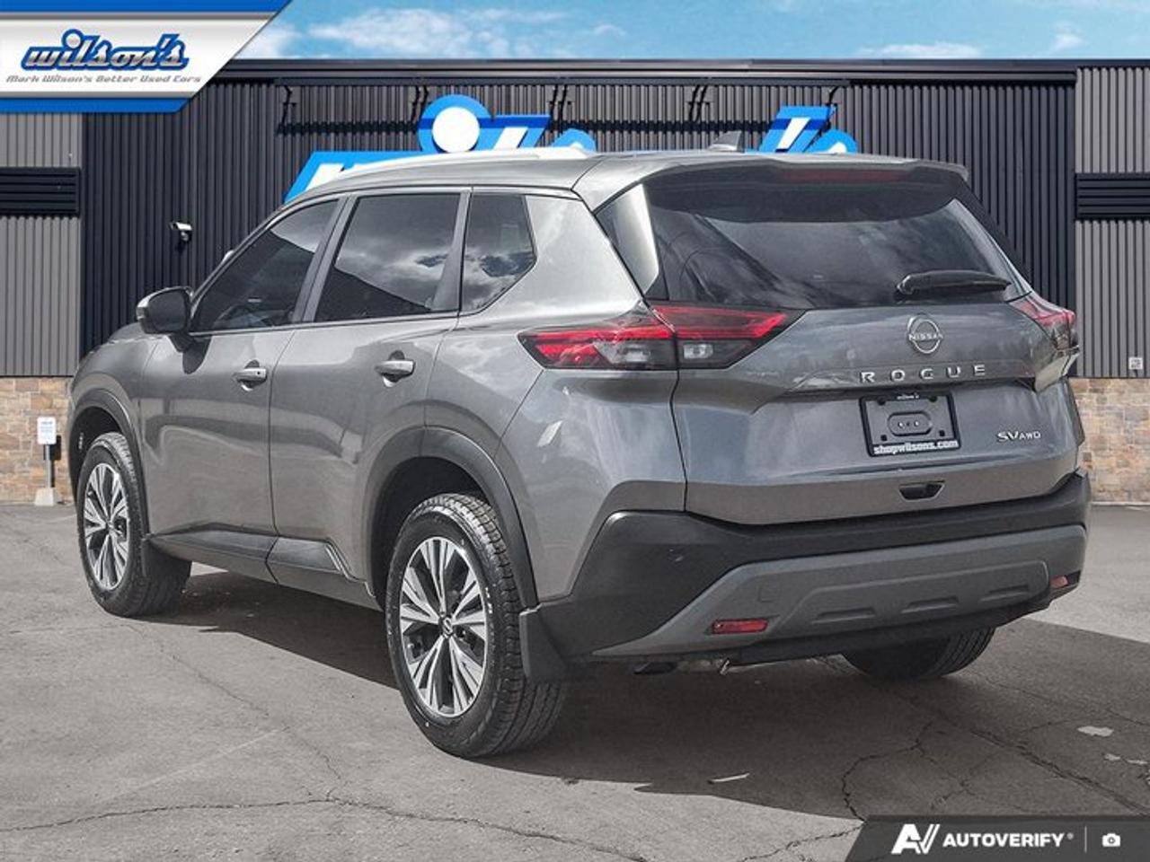 2023 Nissan Rogue SV AWD | Sunroof | 360 Camera | Heated Wheel + Seats | CarPlay + Android | Power Seat | and More ! Photo2