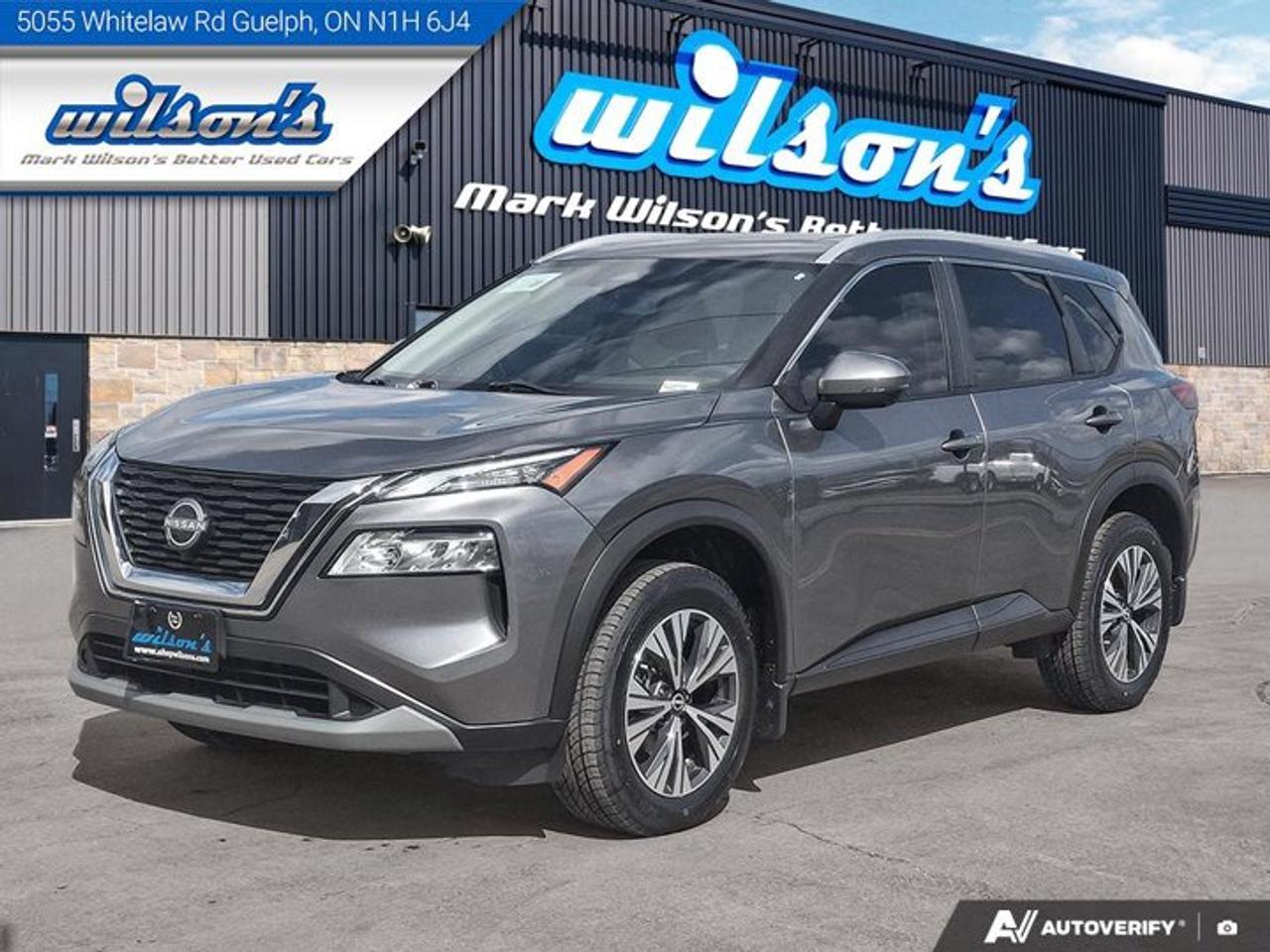 2023 Nissan Rogue SV AWD | Sunroof | 360 Camera | Heated Wheel + Seats | CarPlay + Android | Power Seat | and More ! Photo