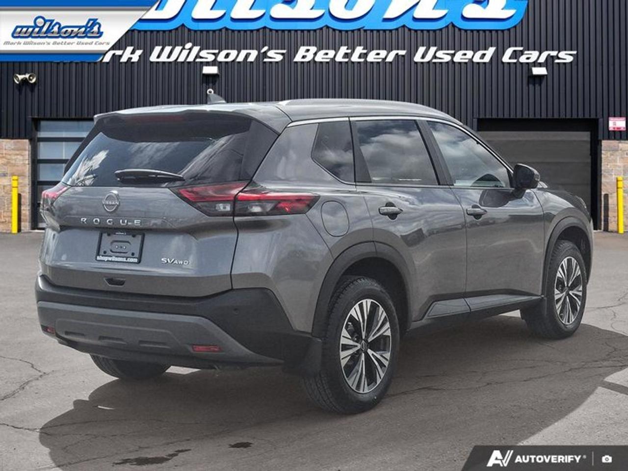 2023 Nissan Rogue SV AWD | Sunroof | 360 Camera | Heated Wheel + Seats | CarPlay + Android | Power Seat | and More ! Photo4