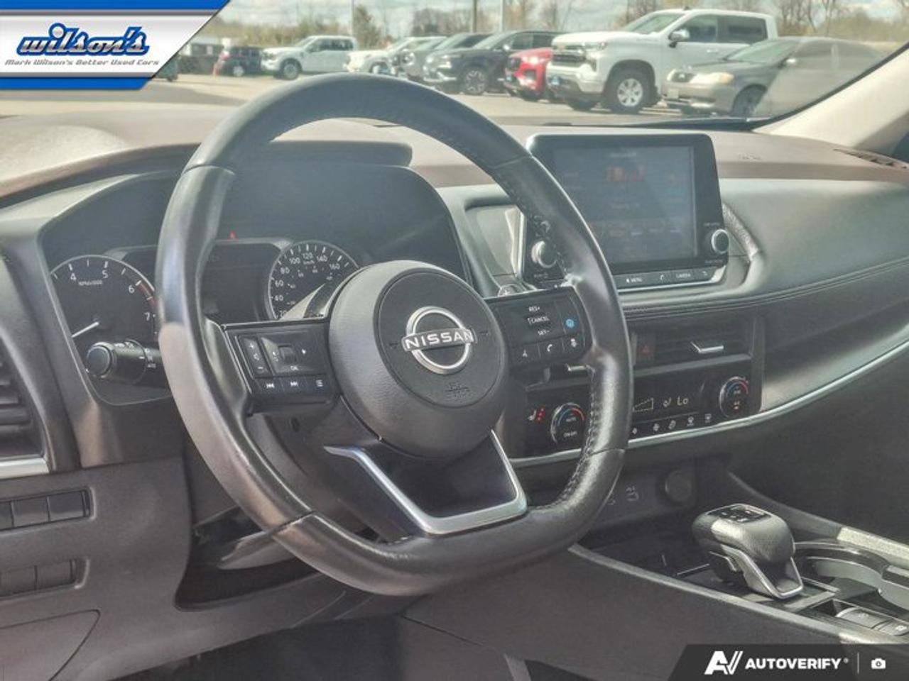 2023 Nissan Rogue SV AWD | Sunroof | 360 Camera | Heated Wheel + Seats | CarPlay + Android | Power Seat | and More ! Photo