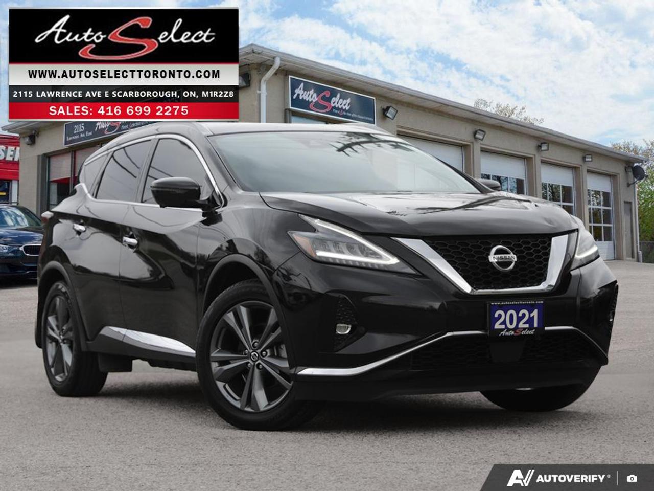 2021 Nissan Murano Platinum AWD - Apple Carplay - Tech Pkg - Clean Carfax Photo0
