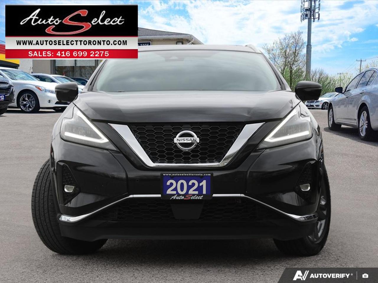 2021 Nissan Murano Platinum AWD - Apple Carplay - Tech Pkg - Clean Carfax Photo