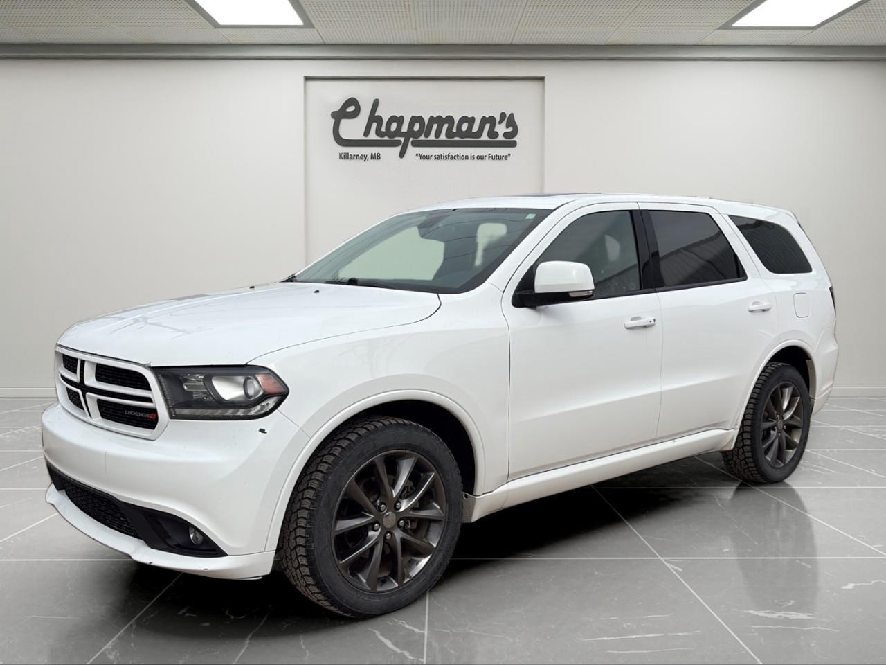 Used 2018 Dodge Durango GT Family Versatility: 3rd Row Seating, Power Liftgate & Tri-Zone Climate for sale in Killarney, MB