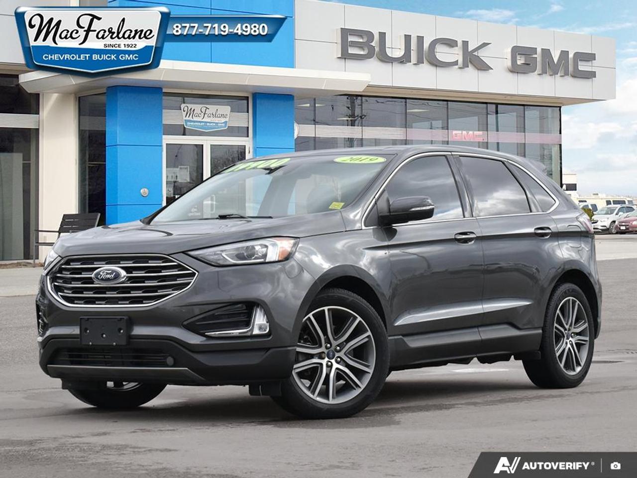 Used 2019 Ford Edge Titanium for sale in Petrolia, ON