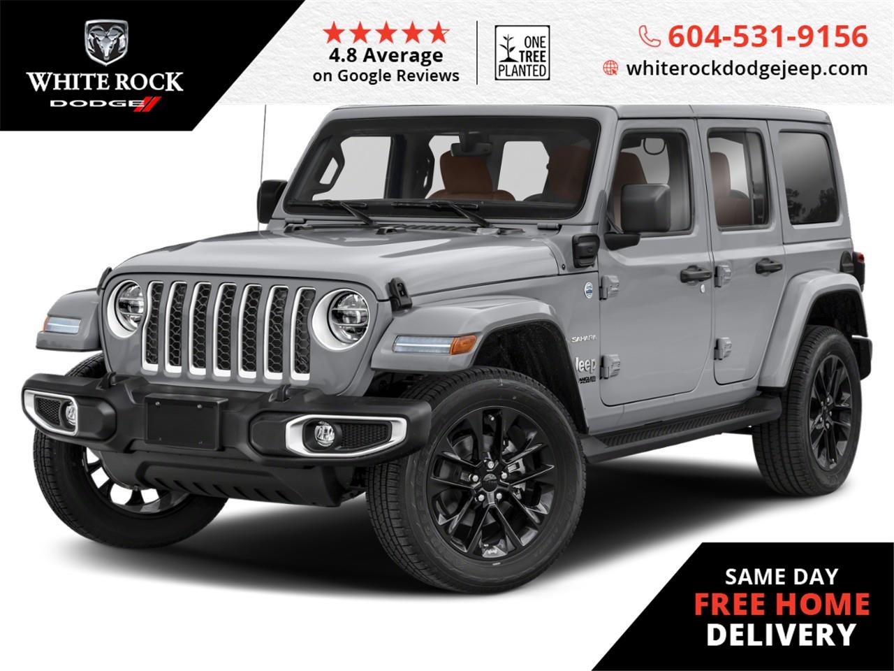 Used 2022 Jeep Wrangler Unlimited 4xe Rubicon for sale in Surrey, BC