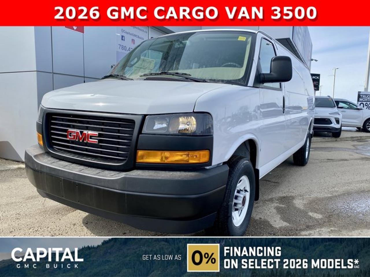 Check out this BRAND NEW 2026 GMC SAVANA! Equipped with options like Remote Start, Bluetooth, Rear Park Assist, Deluxe front Bucket Seats, Driver Convenience Package, Back-up Camera, Cold Climate Package and so much more! CALL NOWAsk for the Internet Department for more information or book your test drive today! Text 507-585-4395 for fast answers at your fingertips!AMVIC Licensed Dealer - Licence Number B1044900