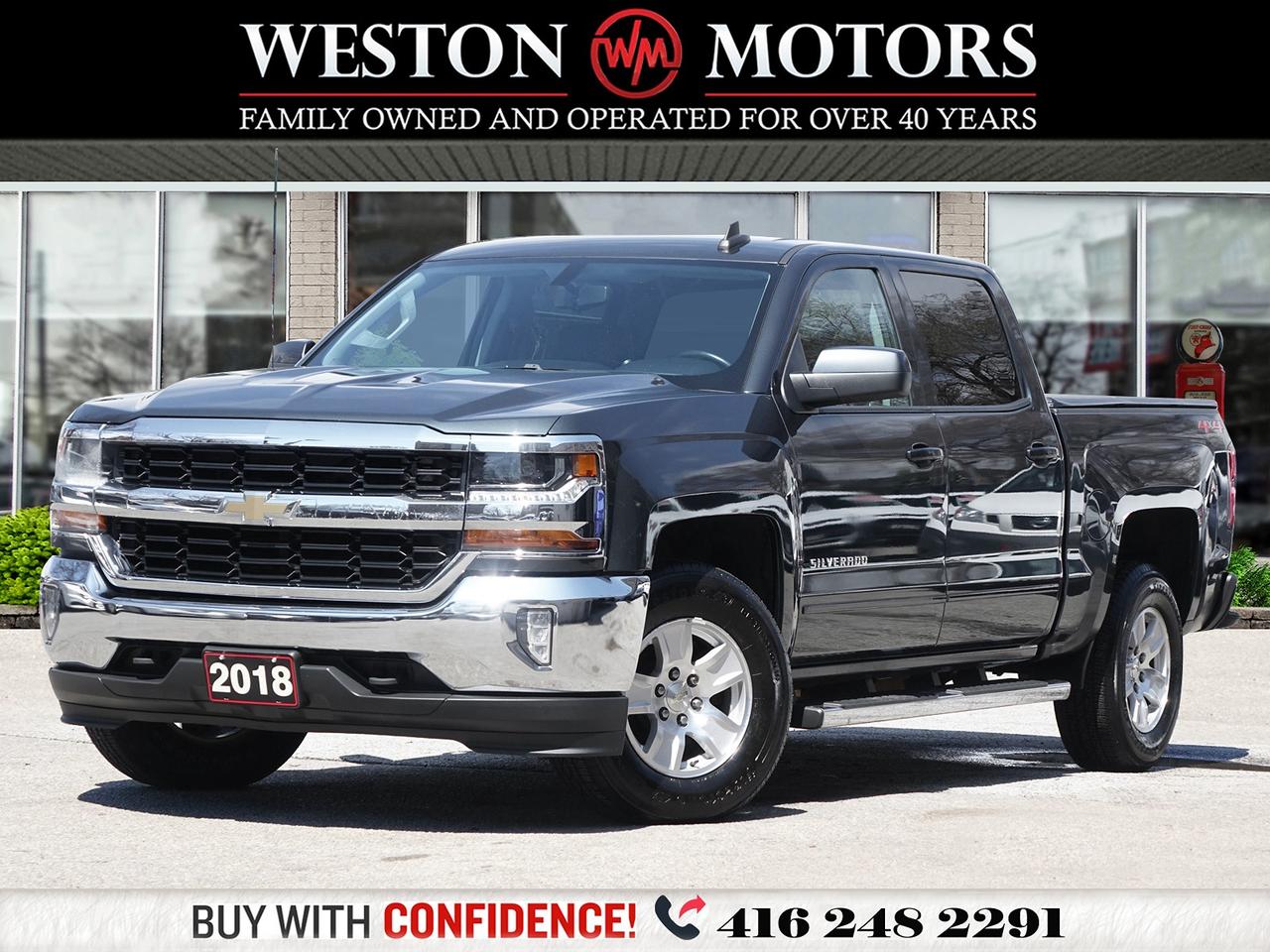 2018 Chevrolet Silverado 1500 LT 4X4*LEATHER SEATS*REV-CAM
