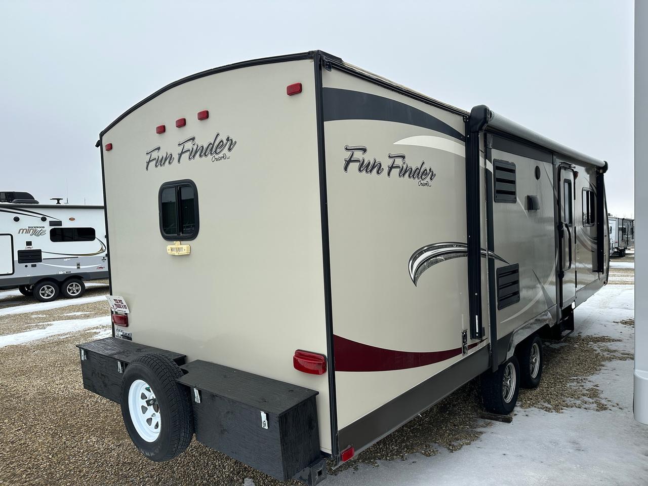 2014 CRUISER FUN FINDER SERIES 266 KIRB TRAVEL TRAILER 