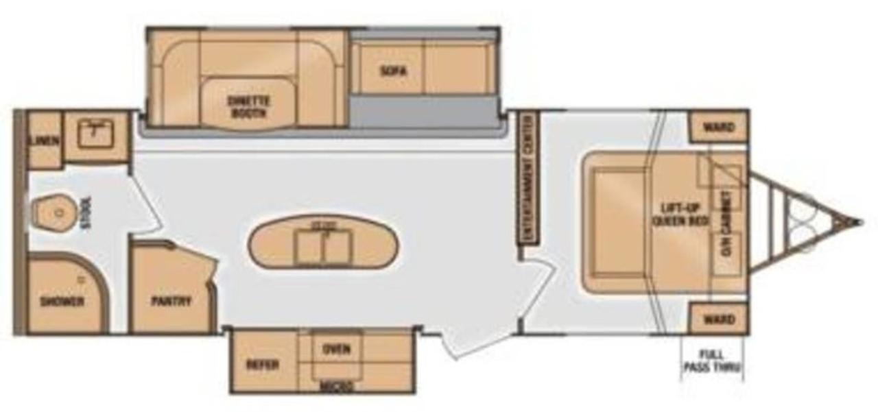 2014 CRUISER FUN FINDER SERIES 266 KIRB TRAVEL TRAILER 