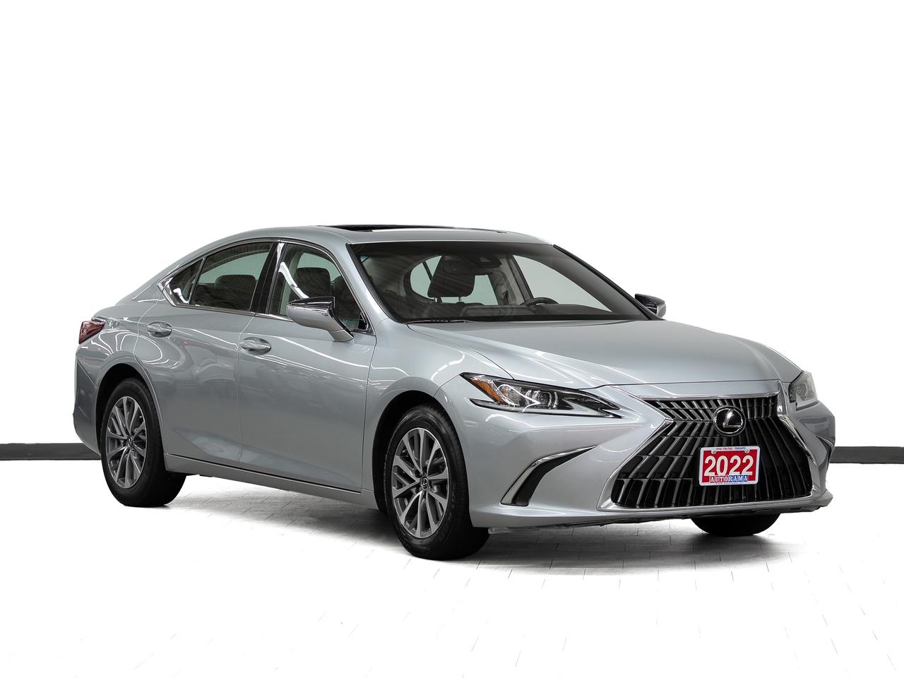 2022 Lexus ES AWD | Leather | Sunroof | BSM | ACC | CarPlay