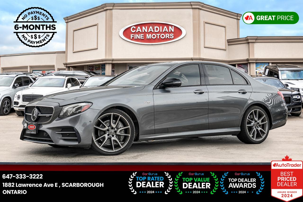 2018 Mercedes-Benz E-Class AMG E 43 4MATIC|SUNROOF|NAVI|RED STITCH|WOOD TRIM - Photo #1