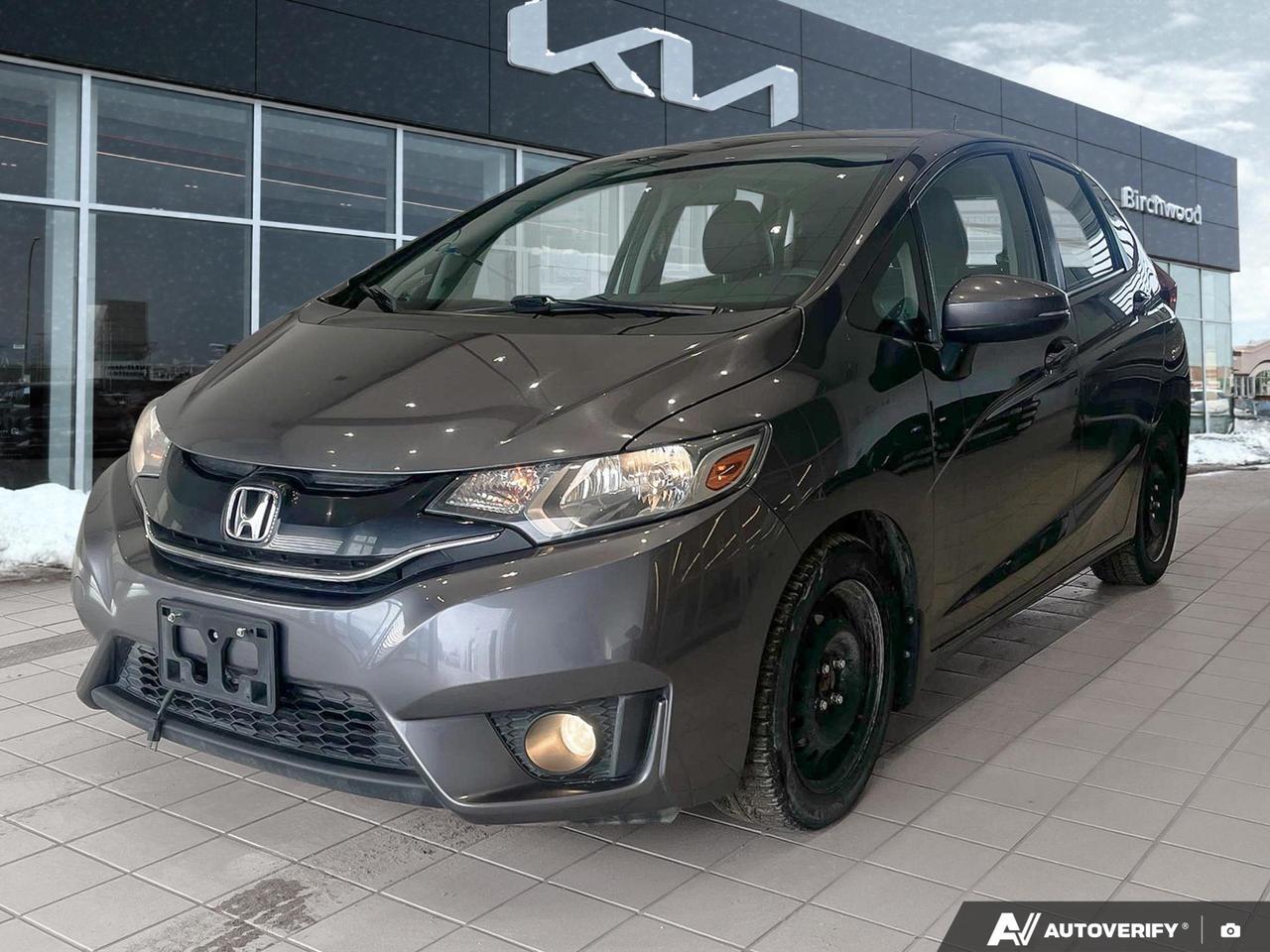 Used 2015 Honda Fit EX-L Local Vehicle | Two sets of wheels | Leather | Sunroof | for sale in Winnipeg, MB