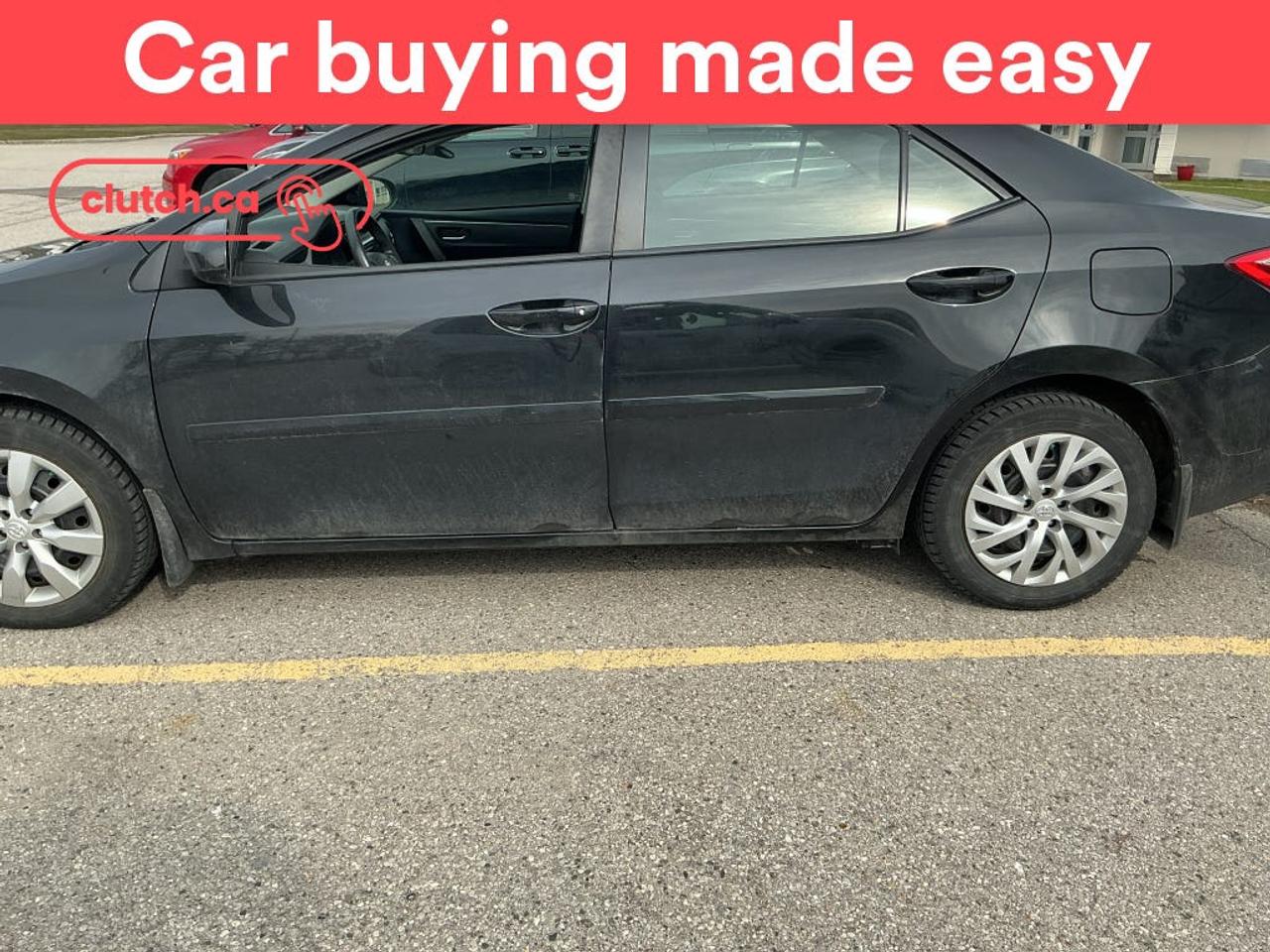 1 OWNER / Front Heated Seats, Climate Control, Bluetooth Music and more!<br> <br>Clutch is the largest online used car retailer in Canada, delivering a seamless, hassle-free car-buying experience to drivers everywhere. Shop thousands of used cars online, get the right one delivered to your door, and enjoy peace of mind with our 10-Day Money-Back Guarantee. How sweet is that? To learn more, visit clutch.ca.<br> <br>The top features for this car include:<br> <br>Brake Assist<br>Front Heated Seats<br>Climate Control<br>Bluetooth Music<br>Cruise Control<br>Adaptive Cruise Control<br>12V Outlet<br>Hands Free Device Connectivity<br>USB Input<br>Keyless Entry<br>Lane Departure Warning<br>Active Lane Keep Assistance<br>Forward Collision Mitigation<br>Pedestrian Detection<br>Hill Assistance<br>Automatic High Beams<br>Rear View Camera<br> <br>Seamless home delivery - Delivery to your door in a matter of days. Available on select packages.<br> <br>Try it out for 10 days - If you do not like it, we will take it back. <br> <br>Quality assured - All cars go through our rigorous 210-point inspection and reconditioning process.<br> <br>Peace of mind - Warranty and protection plans available.<br> <br>Haggle-free - No haggling or hard sells.<br> <br>100% Transparency - Full inspection reports on every car, including high-res photography and a free Carfax report.<br> <br>Listed price is for cash purchase only and does not include taxes, Shipping Fees (if applicable), Delivery Fees (if applicable), government licensing fees.<br> <br>Previous Provincial Registrations:<br>Ontario<br> <br>Stock # 95721