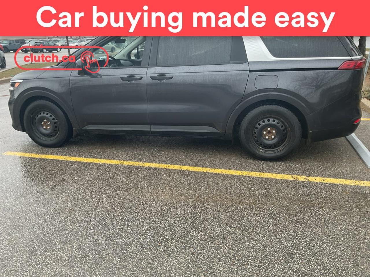 1 OWNER / Climate Control, Rear Climate Control, Bluetooth Music and more!<br> <br>Clutch is the largest online used car retailer in Canada, delivering a seamless, hassle-free car-buying experience to drivers everywhere. Shop thousands of used cars online, get the right one delivered to your door, and enjoy peace of mind with our 10-Day Money-Back Guarantee. How sweet is that? To learn more, visit clutch.ca.<br> <br>The top features for this car include:<br> <br>Brake Assist<br>Climate Control<br>Rear Climate Control<br>Bluetooth Music<br>Touchscreen Display<br>Cruise Control<br>12V Outlet<br>Hands Free Device Connectivity<br>Apple CarPlay<br>Android Auto<br>USB Input<br>Keyless Entry<br>Keyfob Remote Start<br>Lane Departure Warning<br>Active Lane Keep Assistance<br>Forward Collision Mitigation<br>Pedestrian Detection<br>Driver Attention Alert<br>Hill Assistance<br>Automatic High Beams<br>Rear View Camera<br>Rear Parking Sensors<br>Power Tailgate/Hatch<br>Power Sliding Doors<br>Front Heated Seats<br>Dual Zone Front Climate Control<br>Wireless Charging<br>Passive Keyless Entry<br>Push Button Start<br>Heated Steering Wheel<br>Power Driver Seat<br> <br>Seamless home delivery - Delivery to your door in a matter of days. Available on select packages.<br> <br>Try it out for 10 days - If you do not like it, we will take it back. <br> <br>Quality assured - All cars go through our rigorous 210-point inspection and reconditioning process.<br> <br>Peace of mind - Warranty and protection plans available.<br> <br>Haggle-free - No haggling or hard sells.<br> <br>100% Transparency - Full inspection reports on every car, including high-res photography and a free Carfax report.<br> <br>Listed price is for cash purchase only and does not include taxes, Shipping Fees (if applicable), Delivery Fees (if applicable), government licensing fees.<br> <br>Previous Provincial Registrations:<br>Ontario<br> <br>Stock # 95850