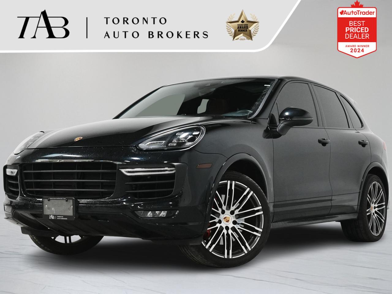 Used 2015 Porsche Cayenne TURBO | PREMIUM PLUS | RED LEATHER | 21 IN for sale in Vaughan, ON