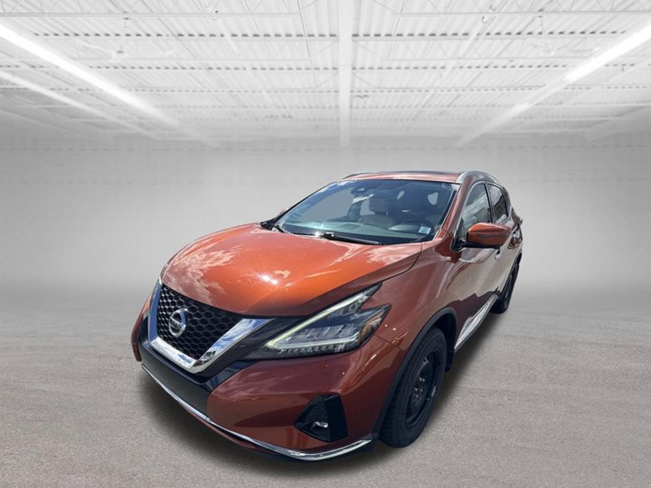 FRESH 2 YEAR MVI!Steele Hyundai MVI and Ride. All MVI and Ride vehicles have been inspected and brought up to provincial motor vehicle inspection standards.We also change the oil as part of our process to get this vehicle ready for you.Warranty: There is a 30-day 50/50 split warranty on parts and labor on any motor vehicle inspection items.Please note items such as air conditioning & engine lights are not MVI related items.TRADE INS ARE WELCOME.The 2020 Nissan Murano SL offers a refined driving experience with a sleek design, smooth performance, and a well appointed interior. Powered by a strong and reliable 3.5litre V6 engine paired with Nissans smooth CVT transmission, the Murano delivers confident acceleration and a quiet, comfortable ride. Available Intelligent All Wheel Drive provides added confidence and control in changing road conditions.Inside, the Murano SL stands out with premium finishes and a spacious, upscale cabin. Leather appointed seating, heated front seats, a power adjustable drivers seat, and dual zone automatic climate control ensure comfort for every drive. The large touchscreen infotainment system features built in navigation, Apple CarPlay and Android Auto, Bluetooth connectivity, and a premium Bose audio system for an enhanced driving experience.Safety is well covered with Nissan Safety Shield 360 technologies, including Automatic Emergency Braking, Blind Spot Warning, Rear Cross Traffic Alert, Lane Departure Warning, and High Beam Assist. A power panoramic moonroof and power liftgate add everyday convenience and a touch of luxury.With its smooth ride quality, eye catching design, generous cargo space, and proven reliability, the 2020 Nissan Murano SL is an excellent choice for drivers seeking a stylish and comfortable midsize SUV.