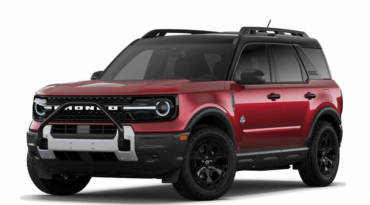 Ready Set Ford! Here is a 2026 Ford Bronco Sport Outer Banks. Powered by a 1.5L ecoboost engine with an 8-speed automatic transmission that delivers impressive performance and off-road capability. The 2026 Ford Bronco Sport Outer Banks features comfortable seating, plenty of cargo space and comes loaded with features. Check out the 2026 Ford Bronco Sport Outer Banks today! Key Features: >> Equipment group 300A >> Power moonroof >> Sasquatch outer banks package >> Outer banks tech package >> HD radio >> Reverse camera system >> Keyless entry keypad >> Rear parking sensors >> Dual power heated mirrors >> Lane keeping system >> Heated front seats >> Rotary gear shift dial >> Illuminated entry >> Molle strap system >> Auto high beams >> Hill start assist >> Active grille shutters >> Safety canopy >> Tire pressure monitoring system >> 13.2 LCD touchscreen >> Adaptive cruise control and so much more! This 2026 Ford Bronco Sport Outer Banks is available now at Petrie Ford. We are located at 1388 Bath Road in Kingston, Ontario. Come schedule a test drive today!