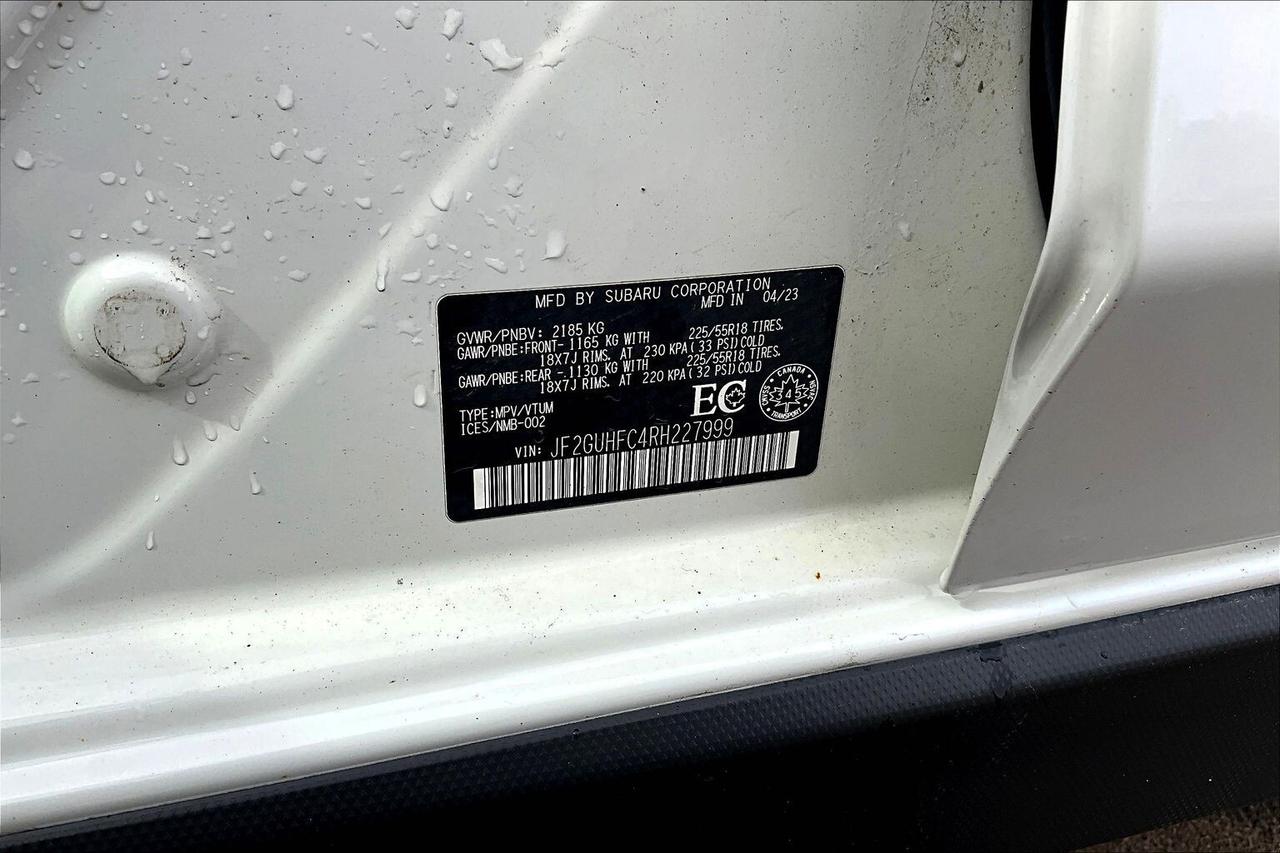 2024 Subaru XV Crosstrek | AWD | Apple | Android | North Bay | Photo