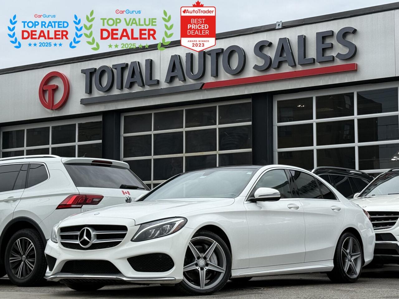 2016 Mercedes-Benz C-Class 300 //AMG PKG | PANO | NAVI | REAR CAMERA - Photo #1