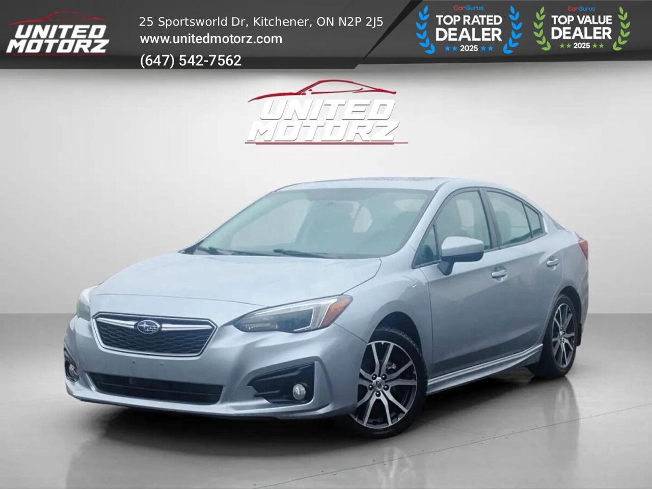 2018 Subaru Impreza Sport Man. AWD~SAFETY CERTIFIED~ Photo0