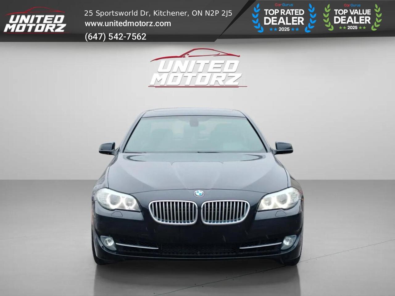 2011 BMW 5 Series 550i xDrive 4.4L V8 440 Hp~SAFETY CERTIFIED~NO ACC Photo
