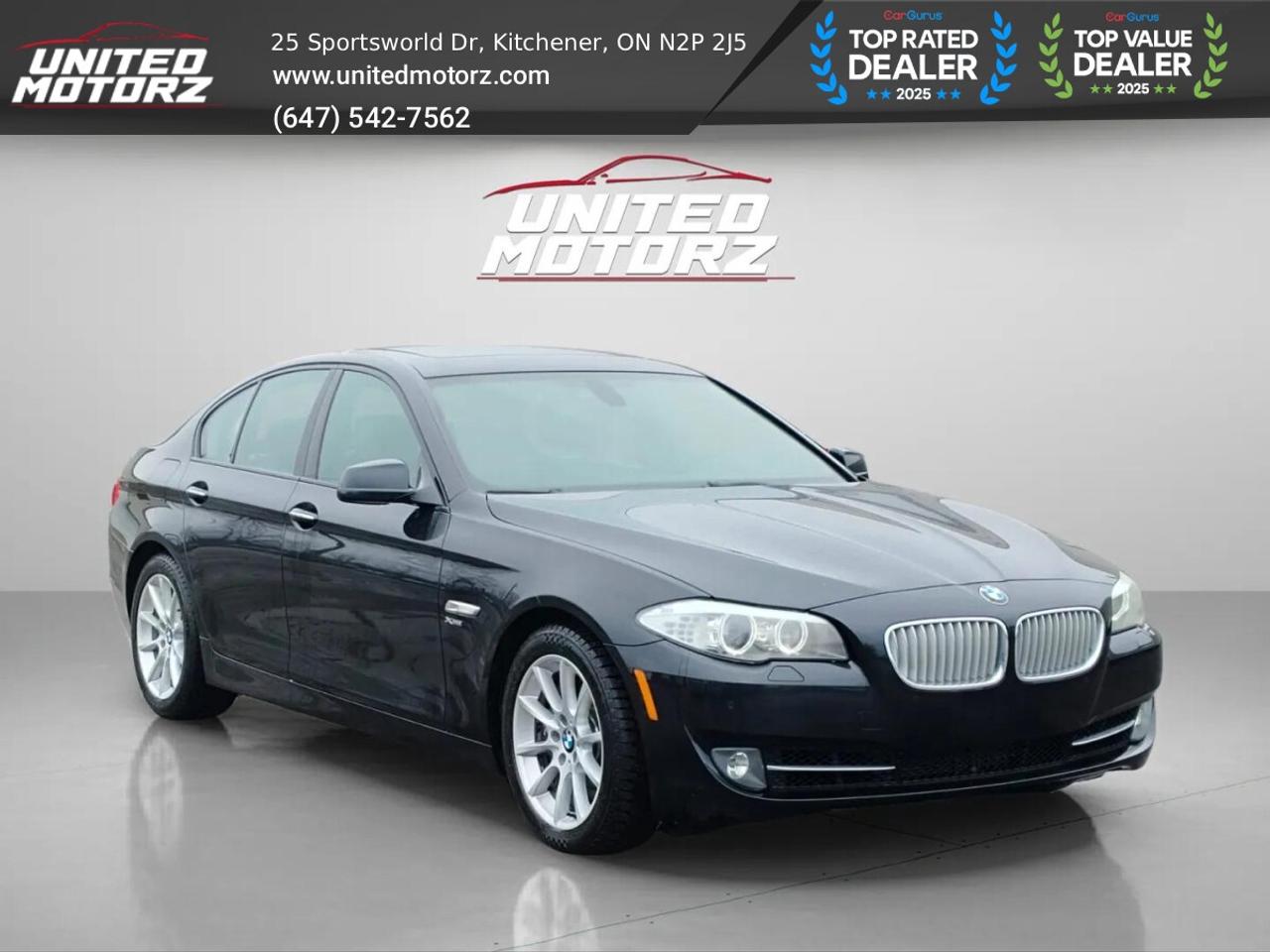 2011 BMW 5 Series 550i xDrive 4.4L V8 440 Hp~SAFETY CERTIFIED~NO ACC Photo