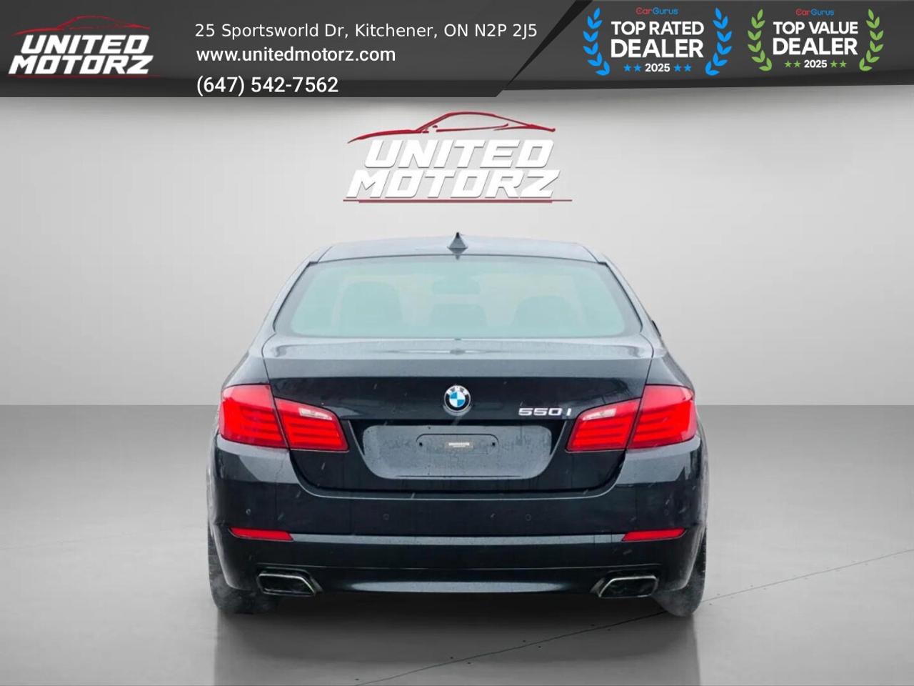 2011 BMW 5 Series 550i xDrive 4.4L V8 440 Hp~SAFETY CERTIFIED~NO ACC Photo