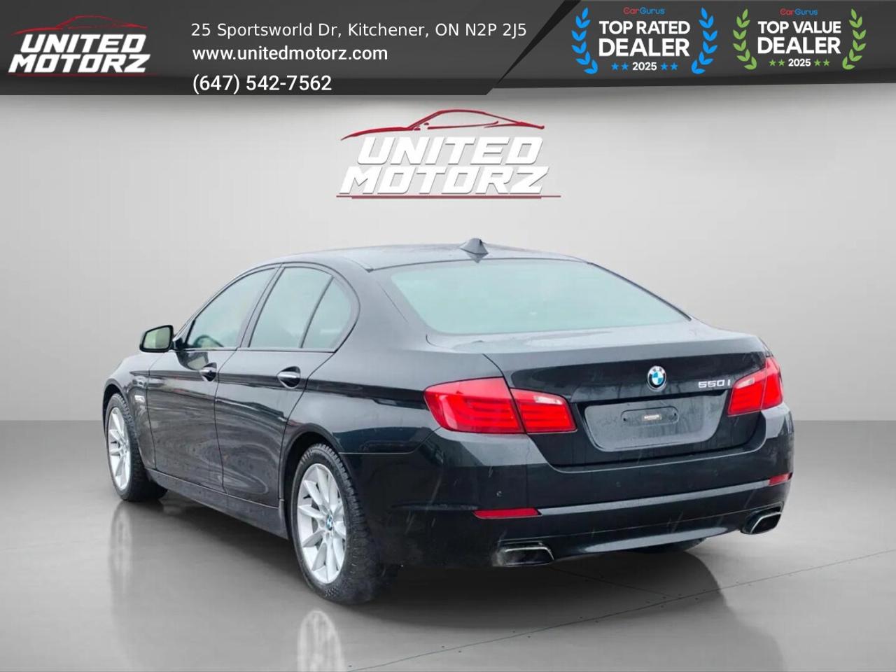 2011 BMW 5 Series 550i xDrive 4.4L V8 440 Hp~SAFETY CERTIFIED~NO ACC Photo