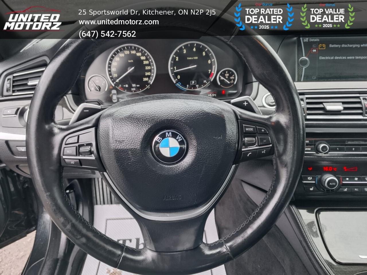 2011 BMW 5 Series 550i xDrive 4.4L V8 440 Hp~SAFETY CERTIFIED~NO ACC Photo