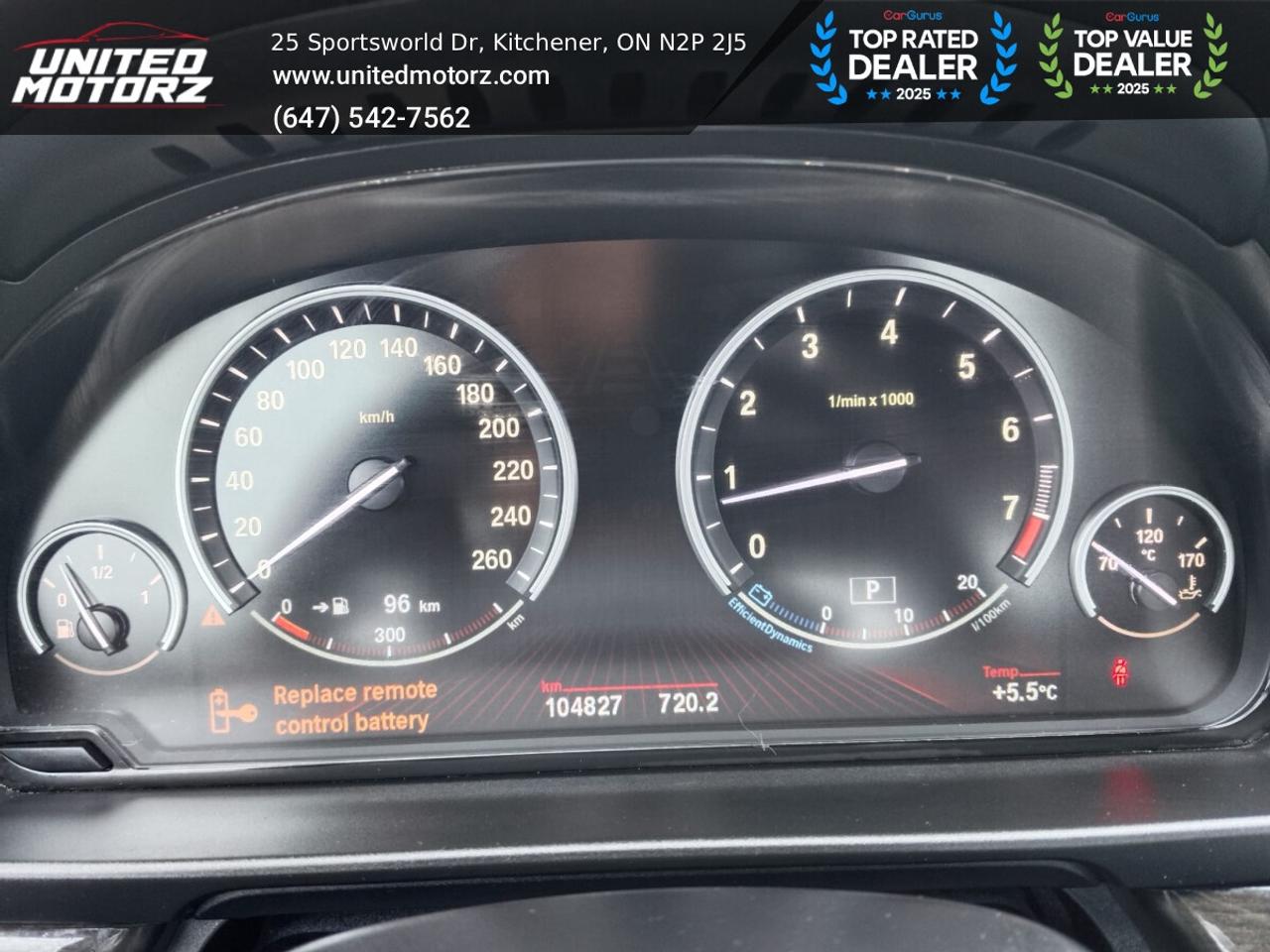 2011 BMW 5 Series 550i xDrive 4.4L V8 440 Hp~SAFETY CERTIFIED~NO ACC Photo