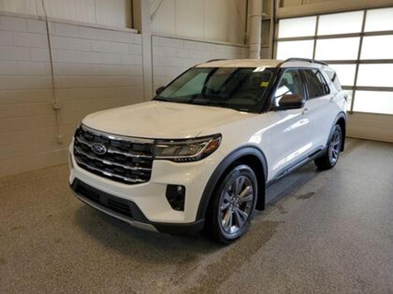 This all-new 2026 Ford Explorer Active 200A shines brilliantly in Star White Metallic. This 6-Seat 4WD comes equipped with the 2.3L EcoBoost® I-4 engine, it produces an impressive 300 horsepower and 310 lb-ft of torque. Paired with a 10-speed automatic transmission, this SUV is rated to deliver a combined fuel economy of approximately 11.9L/100km (24 miles per gallon).

Key Features:
Terrain Management System
Ford Co-Pilot360 Assist+ 
Adaptive Cruise Control
Lane Centering Assist
SYNC® 4 W/13.2 LCD Touchscreen 
Wireless Apple CarPlay® and Android Auto
FordPass Connect 
Front Row Heated Seats 
10-Way Power Drivers Seat
Remote Start System
Second-Row Captains Chairs 
Class III Trailer Tow Package 
Ford Connectivity Package
Keyless Entry Keypad
20 Carbonized Gray-PTD10 Spoke Wheels
Active Comfort Package
 - Remote Start System
 - LED Fog Lamps
 - Heated Steering Wheel
 - LED Signature Lighting
 - 8 Way Power Passenger Seat
18 Spare Wheel and Jack Kit

With Saskatchewan climate, the Explorer Active is built to handle the challenging with features designed for safety, comfort, and convenience. With its advanced Ford Co-Pilot360 technology, durable materials, and spacious seating, and 4WD its the perfect SUV for navigating Canadian roads.

Moose Jaw Ford, conveniently located at 1010 North Service Road in Moose Jaw, is your trusted destination for all your automotive needs. With an impressive 4.8-star Google rating from nearly 1,500 reviews, we are proud to deliver an exceptional vehicle-buying experience tailored just for you. Our Moose Jaw Motives set us apart, offering unbeatable value like half-priced oil changes for life on pre-owned vehicles, one year of key and remote protection, and one year of tire and rim protection. Enjoy peace of mind with every purchase. At Moose Jaw Ford, were committed to driving positive change in our community by combining exceptional service, high-quality vehicles, and a guest-first approach. Visit us today!