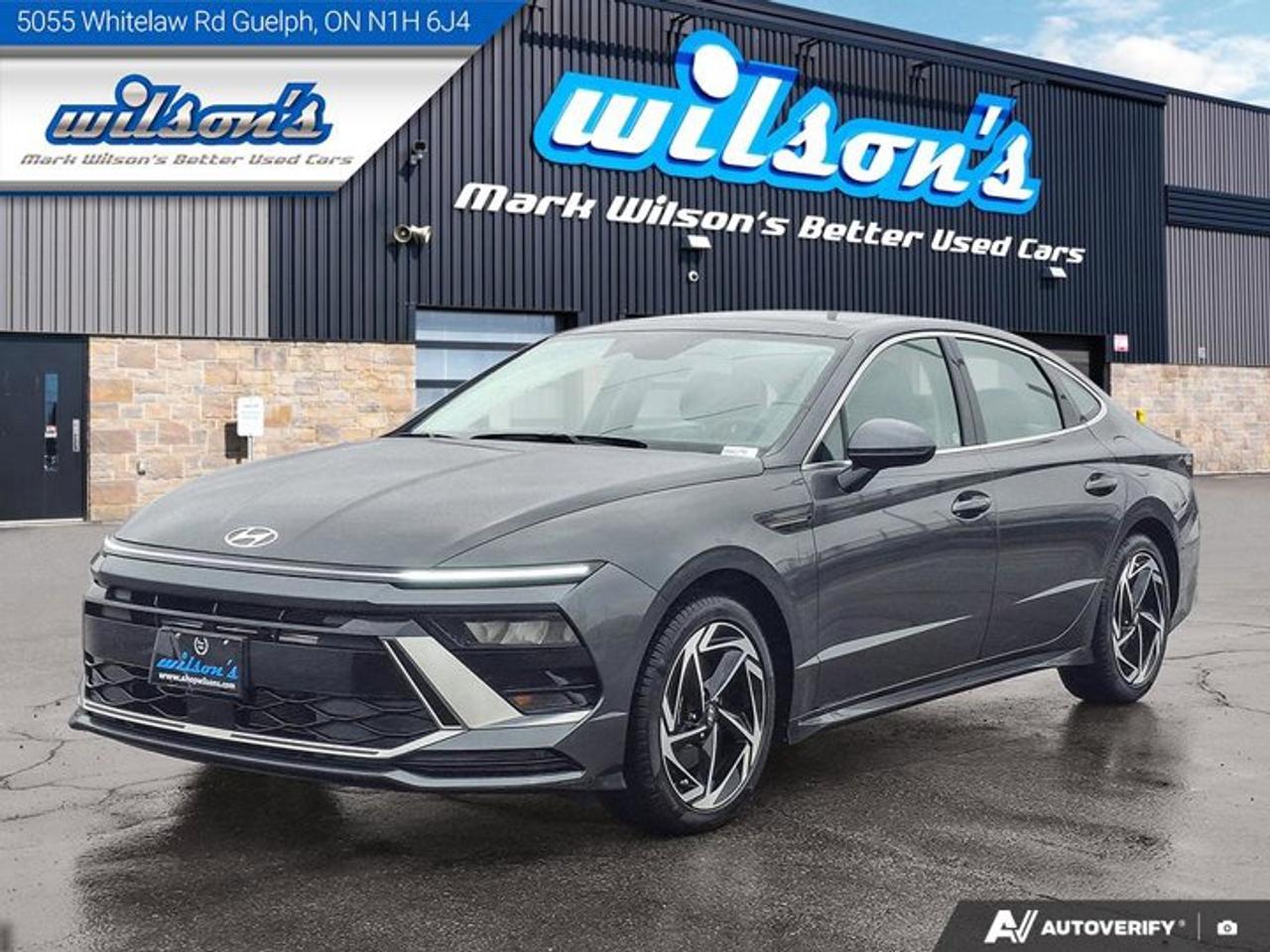2025 Hyundai Sonata Preferred-Trend | Leather | Panoramic Sunroof | Heated + Cooled Seats | Wireless Carplay | and More! Photo