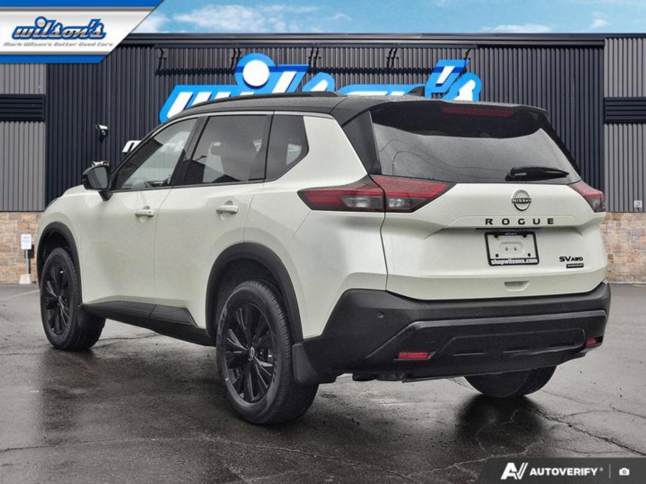2023 Nissan Rogue SV Midnight Edition AWD | Leather | Pano Roof | Heated Seats + Steering | Remote Start | and More ! Photo